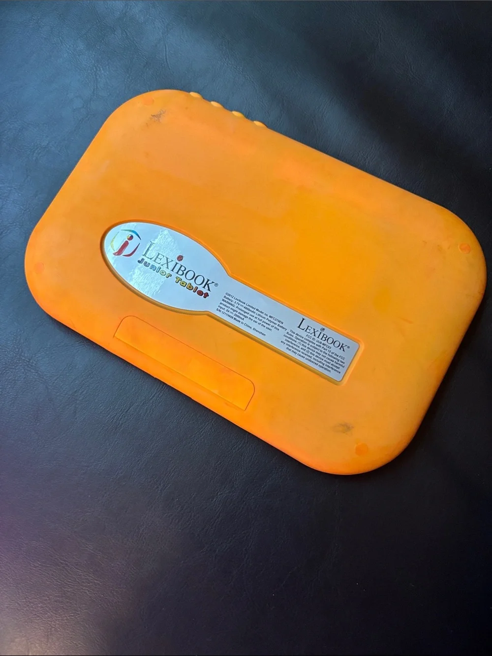 No Power Kids Tablet in Blue and Orange